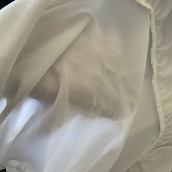 Danielle Bernstein White babydoll dress size 3X - Picture 12 of 13